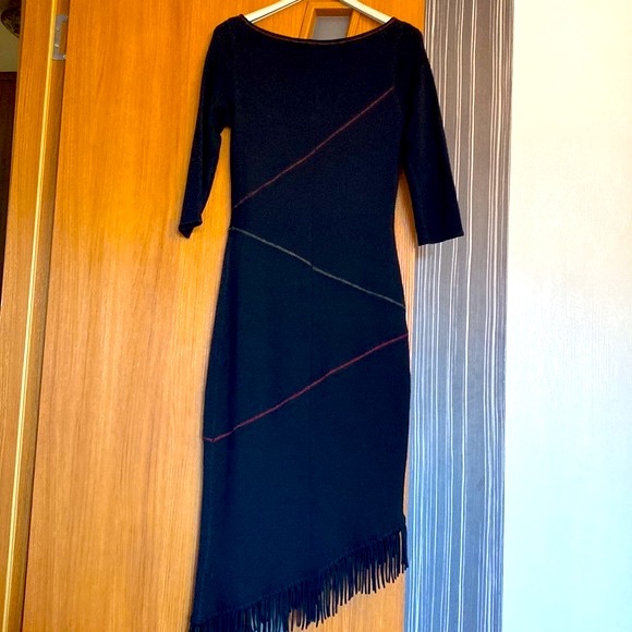 TERI JON WOOL DRESS - Picture 2 of 5